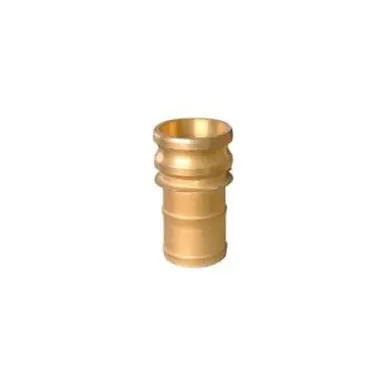 Midland Industries 44953 - Cam & Groove Adapter, 1-1/4" Type E x 1-1/4" Hose Barbed, Brass