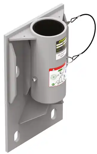 Xtirpa by Safewaze IN-2013 - 76mm (3") Mural adapter (ss 304)
