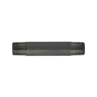 Midland Industries 51009 - Seamless Pipe Nipple, 1/8" MPT x 1/8" MPT, 5" L, Stainless Steel, SCH 80