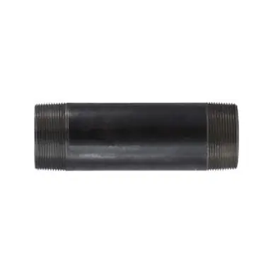 Midland Industries 57296 - Welded Pipe Nipple, 2" MPT x 2" MPT, 60" L, Steel, Black, SCH 40 Schedule