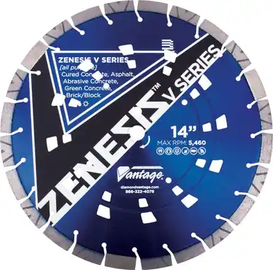 Diamond Vantage 1412BEDUZX4-AP2 14" x .125" x 1/20mm All-Purpose, ZENESIS V