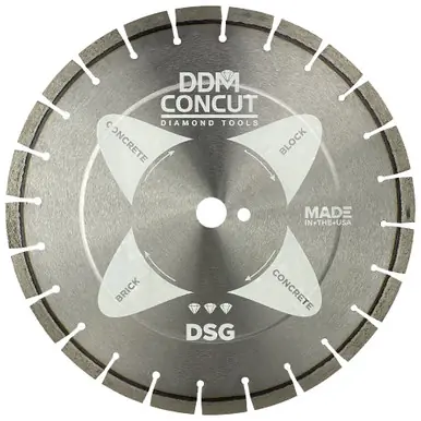 DDM Concut DSG14125 - 14" x .125 x 1"/20mm Multipurpose Wet/Dry Diamond Blade