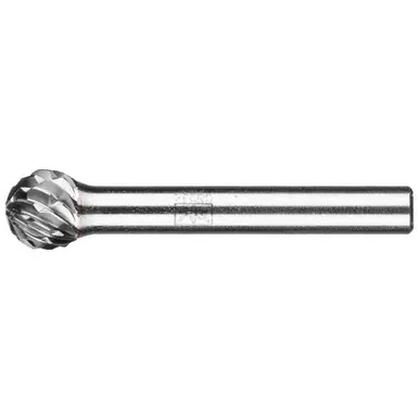 PFERD 28021 Carbide Bur - Ball, OMNI Cut 3/8" x 5/16" x 1/4" Shank - SD-3