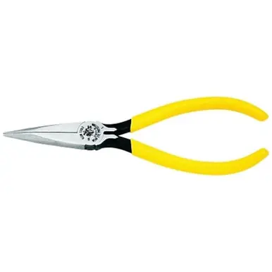 Klein Tools D301-6 Standard Long-Nose Pliers, 6-5/8" Length