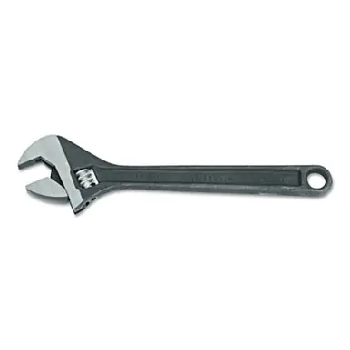Proto 712SLA Click-Stop Protoblack Adjustable Wrench, 12" Length, 1-1/2" Opening