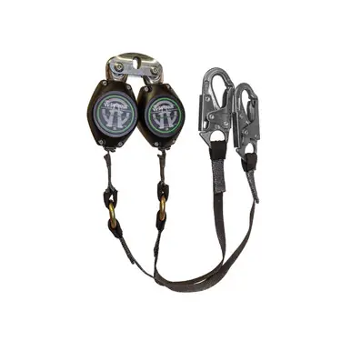 Safewaze FS-FSP1409-W-DL - Class 1 9‘ Dual Leg Retractable w/ Snap Hooks