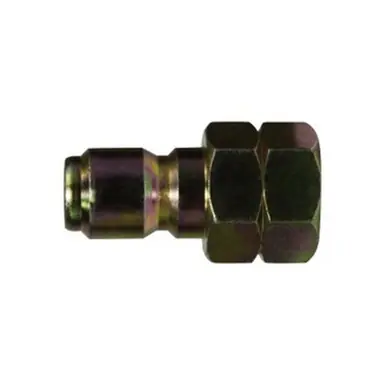 Midland Industries 86047 - Straight Through Quick Disconnect Plug, 1/2" FPT, Steel