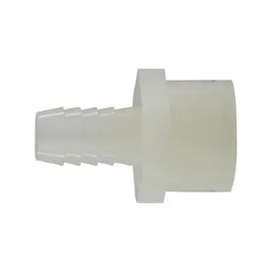 Midland Industries 33053W - Adapter, 1/4" Hose Barbed x 1/4" FIP, Nylon