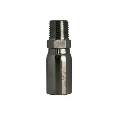 Midland Industries SSHY-04-02MP -HY Series Straight Rigid Adapter, 1/4" Hose x 1/8" NPT(M),