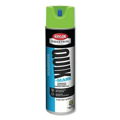 Krylon A03630004 Fluorescent Marking Paint, Safety Green, 17 oz