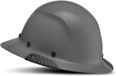 LIFT HDF-21GY - DAX Fiber Resin Full Brim Hard Hat (Gray)