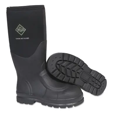 Muck CHS-META-BLK-140 Chore Boots, Size 14