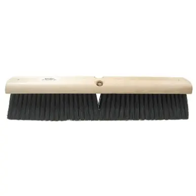 Weiler 42037 Polypropylene Medium Sweep Brush, 24" Block, 3" Trim