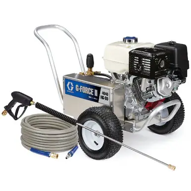 GRACO 25N683 - G-Force II 4040 HG-BD Pressure Washer, CAT Brass Triplex pump, 4000 PSI