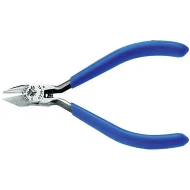 Klein Tools D259-4C Midget Diagonal-Cutting Pliers, 4-1/2", Flush Cutting Edges
