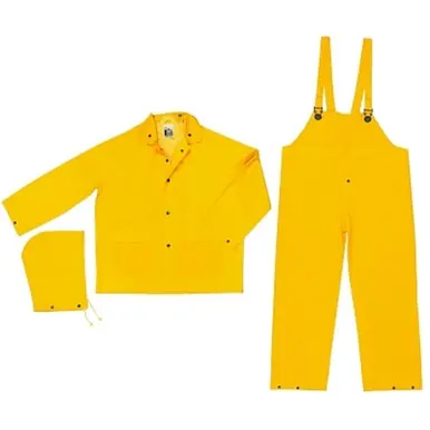 MCR 2003XL Rain Suit, Yellow, XL