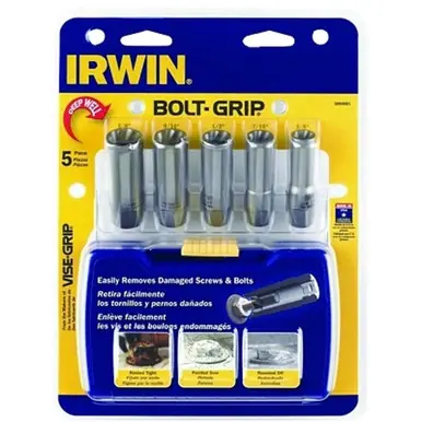 Irwin 3094001 Extractor Set, 5pc, 3/8" Drive