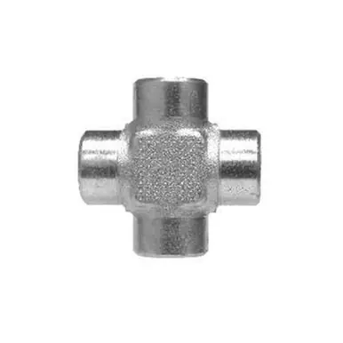 Midland Industries SS5652-NF8 - Cross, 1/2" NPT(F) x 1/2" NPT(F) x 1/2" NPT(F) x 1/2" NPT(F),