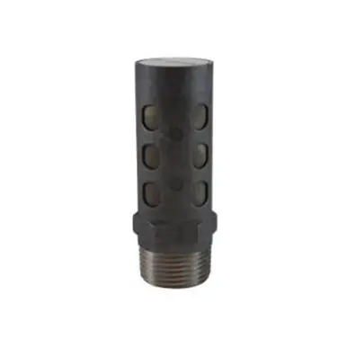 Midland Industries 940827 - High Flow Muffler, 1" Nominal, MPT, Aluminum