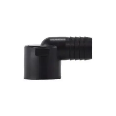 Midland Industries 33345P - 90° Elbow, 3/4" Hose Barbed x 1/2" FIP, Polypropylene