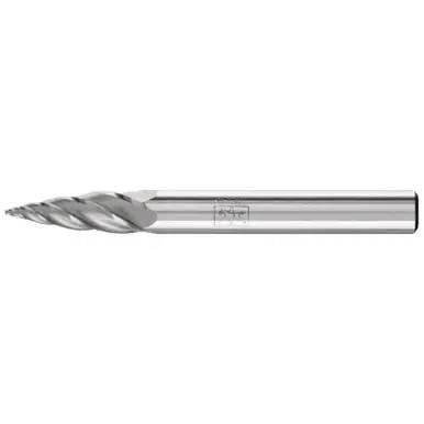 PFERD 25652 Carbide Bur - Oval, ALU Cut 1/4" x 3/8" x 1/4" Shank - SE-1