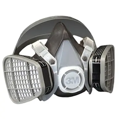3M 5301 5000 Series Half Facepiece Respirator, Large, Organic Vapors