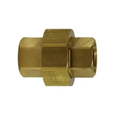 Midland Industries 06104-08-004 - Pipe Union, 1/2" NPT(F)F x 1/2" NPT(F)F, 1.79", Brass