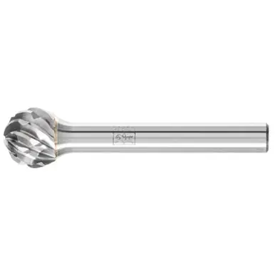 PFERD 24588 Carbide Bur - Ball, STEEL Cut 1/2" x 7/16" x 1/4" Shank - SD-5