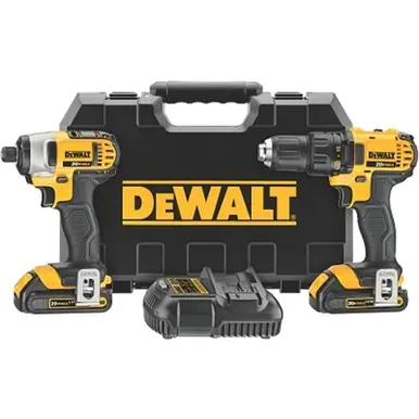 DeWalt DCK280C2 20V MAX Cordless Drill and Impact Driver Combo Kit