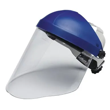 3M 82783-00000 Ratchet Headgear H8A with Clear Polycarbonate Faceshield WP96
