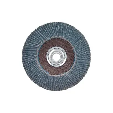 Norton 63642503528 R822 Flap Disc, 4-1/2", 60 Grit, 5/8" Arbor, 13,000 RPM (5pk)