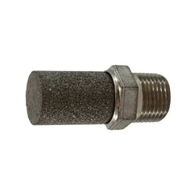 Midland Industries 300032 - Muffler, 1/8" Nominal, MPT, Stainless Steel