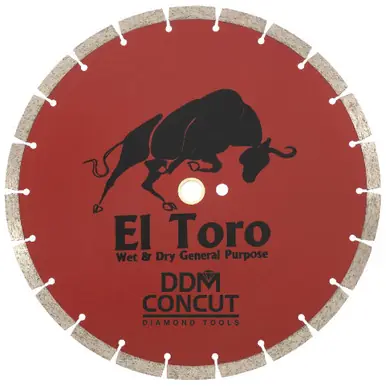 DDM Concut 14SEG - 14" x .125 x 1"/20mm Cured Concrete General Purpose Diamond Blade