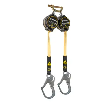 Safewaze 020-5218 - Latitude Pro Arc Flash 7‘ Dual Web SRL, 9012 BWB, Rebar Hooks