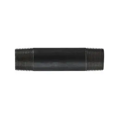 Midland Industries 57104 - Welded Pipe Nipple, 1" MPT x 1" MPT, 3-1/2" L, Steel, Black, SCH 40