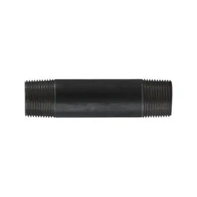 Midland Industries 57107 - Welded Pipe Nipple, 1" MPT x 1" MPT, 5" L, Steel, Black, SCH 40 Schedule
