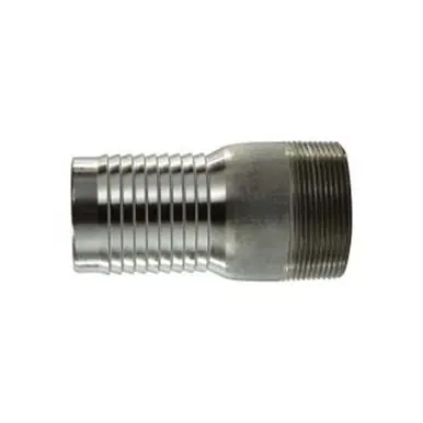 Midland Industries 973704 - Combination King Nipple, 1-1/2" Hose Barbed x 1-1/2" MPT, Stainless