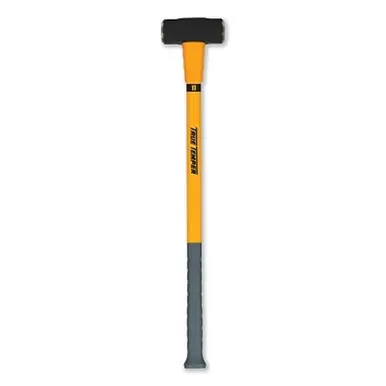 TRUE TEMPER 20185100 ToughStrike Sledge Hammer, 10 lb, 35" Fiberglass Handle