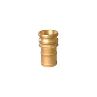 Midland Industries CGE-400-B1 - Cam & Groove Adapter, 4" Type E x 4" Hose Shank, Brass