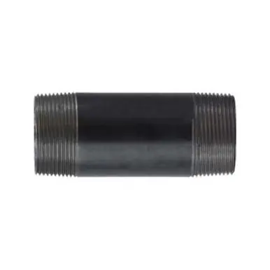 Midland Industries 57282 - Welded Pipe Nipple, 1-1/2" MPT x 1-1/2" MPT, 30" L, Steel, Black, SCH 40