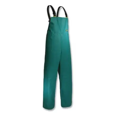 ONGUARD 7105000.XL Chemtex PVC Bib Overalls, Green, XL