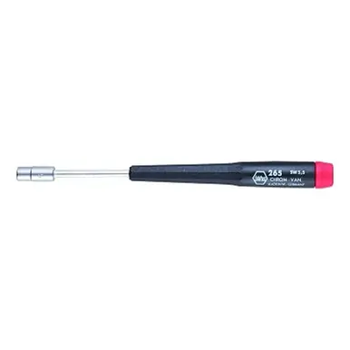 Wiha 26547 Precision Nut Driver, 3/16", 6.1" OAL