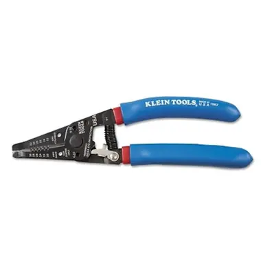 Klein 11057 Wire Stripper/Cutter, 20-30 AWG, 7.5", Blue/Red