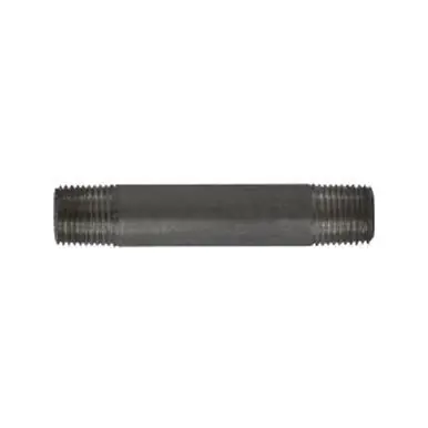 Midland Industries 51005 - Seamless Pipe Nipple, 1/8" MPT x 1/8" MPT, 3" L, Stainless Steel, SCH 80
