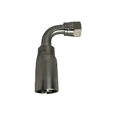 Midland Industries SSHY-06-08FJ90 -HY Series 90° Swivel Elbow, 3/8" Hose x 3/4" Female JIC,