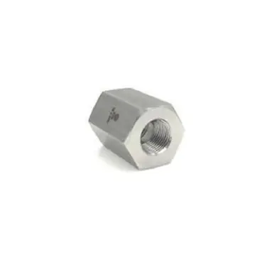 Midland Industries SS5000-08-06 - Hex Pipe Coupling, 1/2" NPT(F) x 3/8" NPT(F), Stainless
