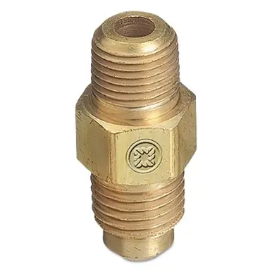 Western F-12 SAE Flare Tubing Adaptor, CGA-165 to 1/4" NPT Male, 500 PSI