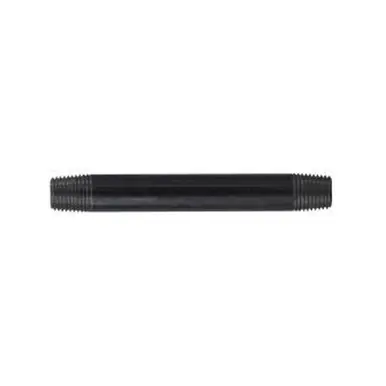Midland Industries 57021 - Welded Pipe Nipple, 1/4" MPT x 1/4" MPT, 1-1/2" L, Steel, Black, SCH 40