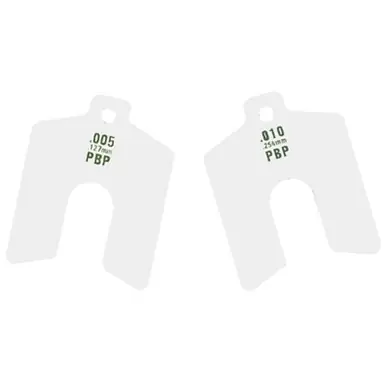 Precision Brand 42635 Decimal Slotted Shim, 0.001" x 6" x 6", Stainless 300