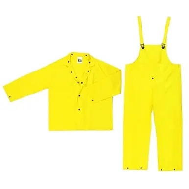 MCR 3003X2 Rain Suit, Yellow, 2XL